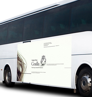 코알라 버스 광고
